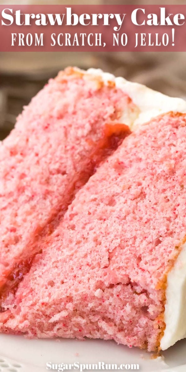 close up of pink cake