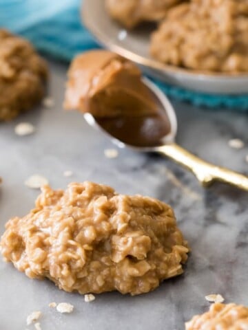 Cookie butter no bake cookies