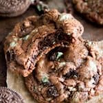 Chocolate Mint Oreo Cookies