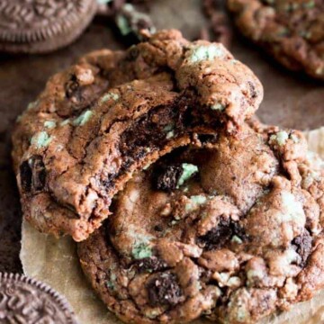 Chocolate Mint Oreo Cookies
