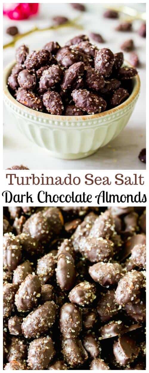 Turbinado Sea Salt Dark Chocolate Almonds