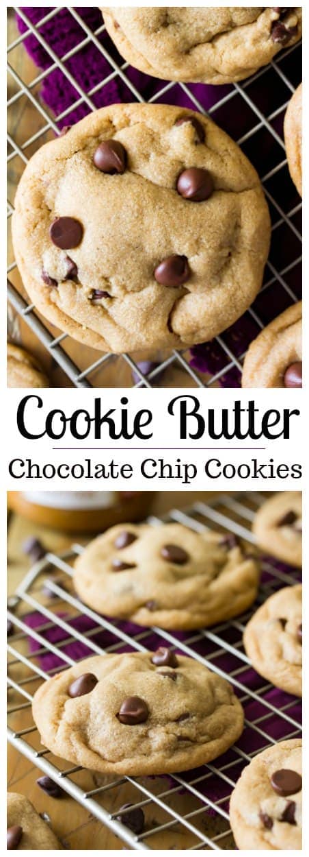 Cookie Butter Chocolate Chip Cookies