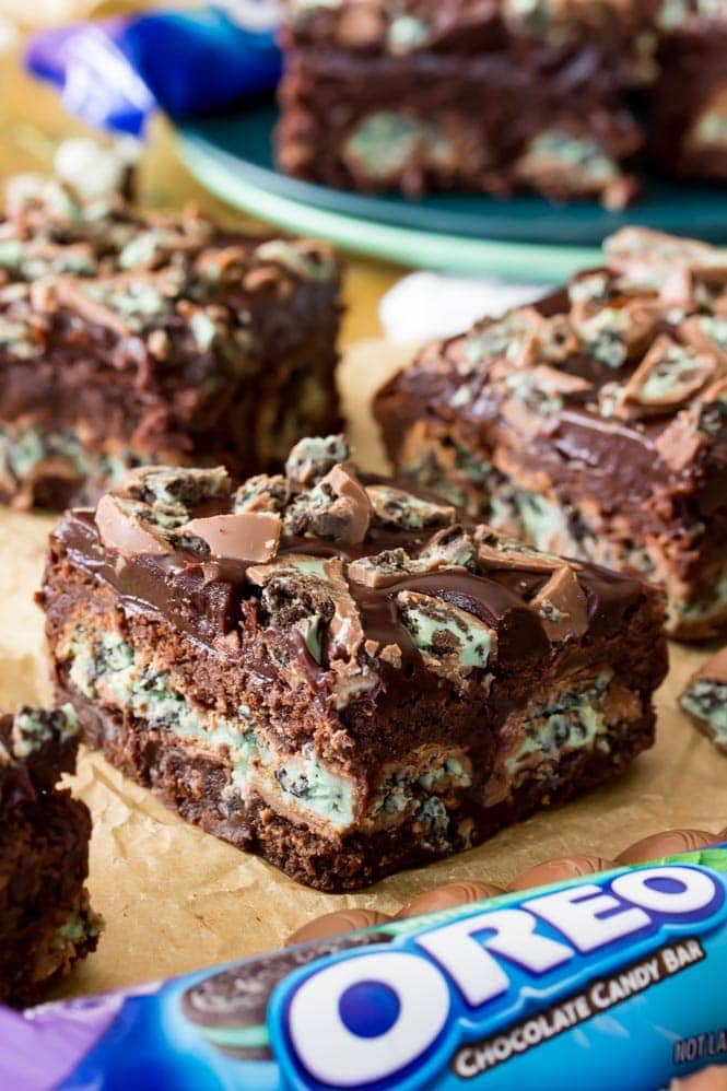 Mint Chocolate Brownies
