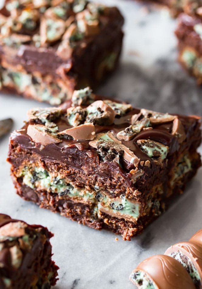 Mint Chocolate Brownies