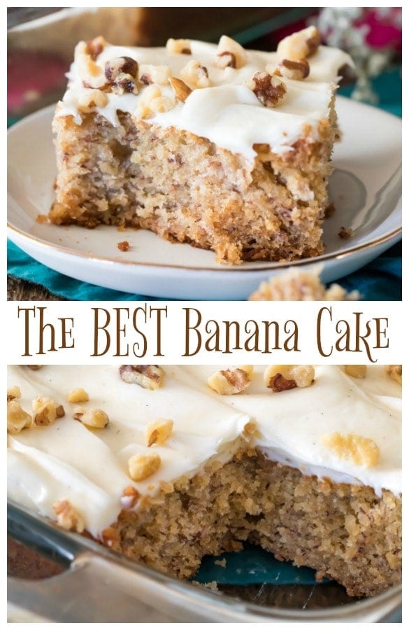 The Best banana Cake