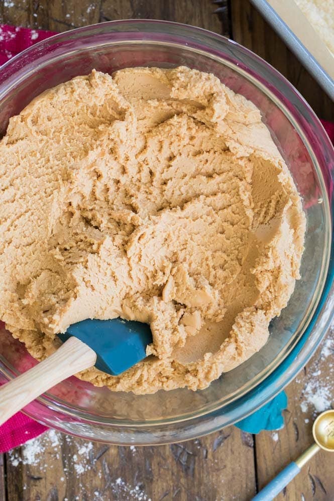 Peanut Butter Fudge Topping for Peanut Butter Shortbread Bars