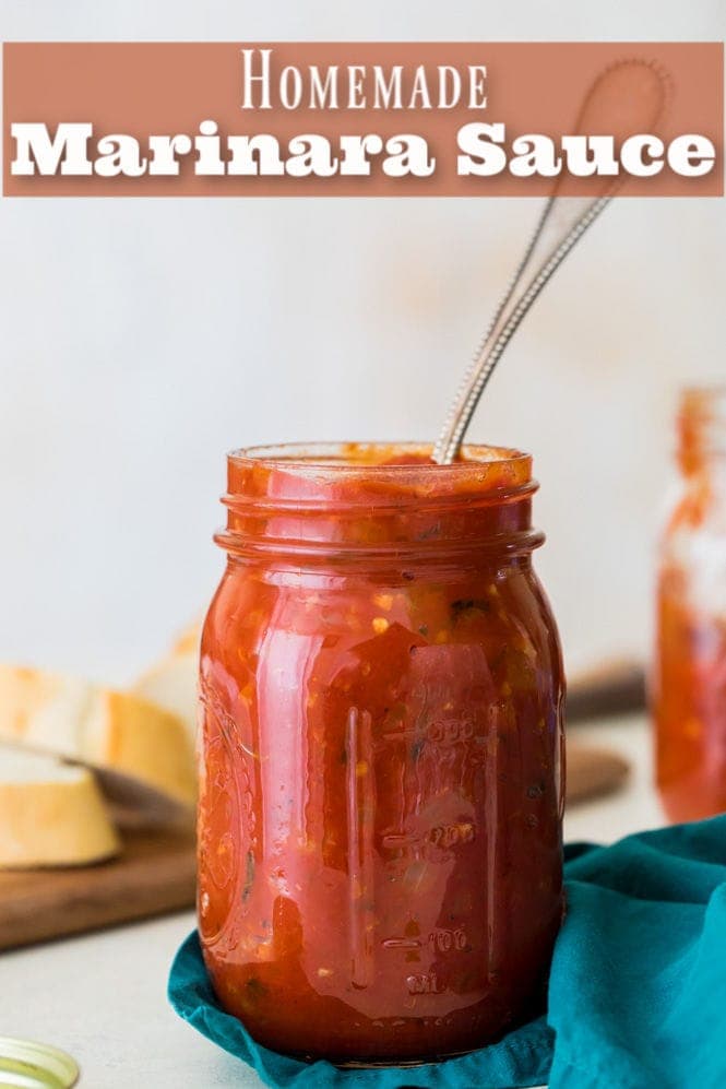 Homemade Marinara Sauce