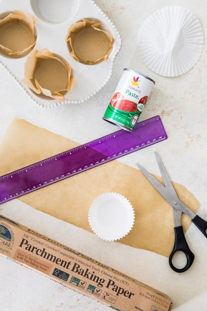 Equipment for making parchment paper liners