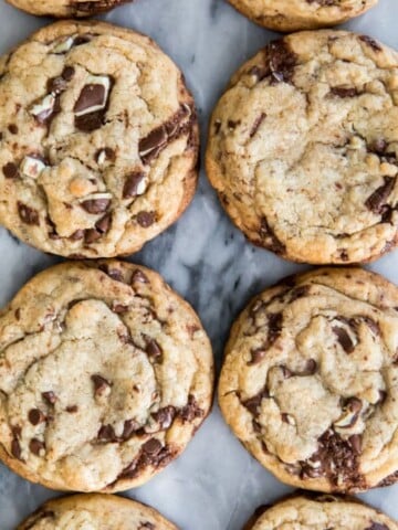 Mint Chocolate Chip Cookies