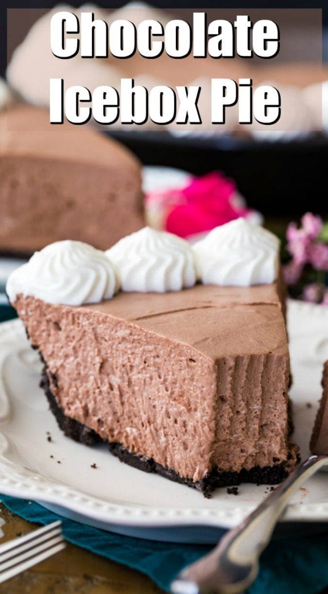 Chocolate Icebox Pie