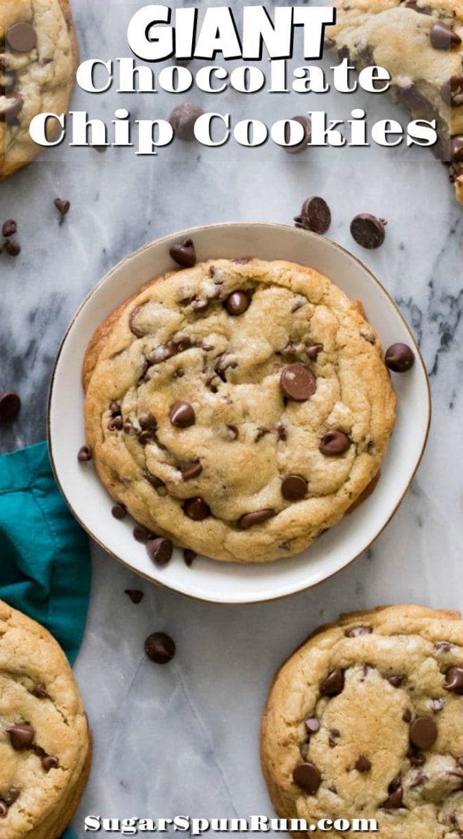 Giant Chocolate chip Cookies