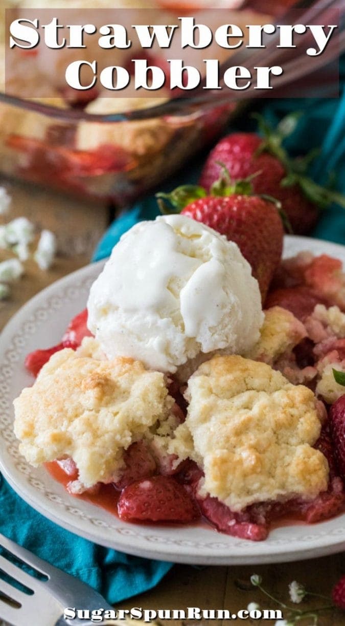 Strawberry Cobbler