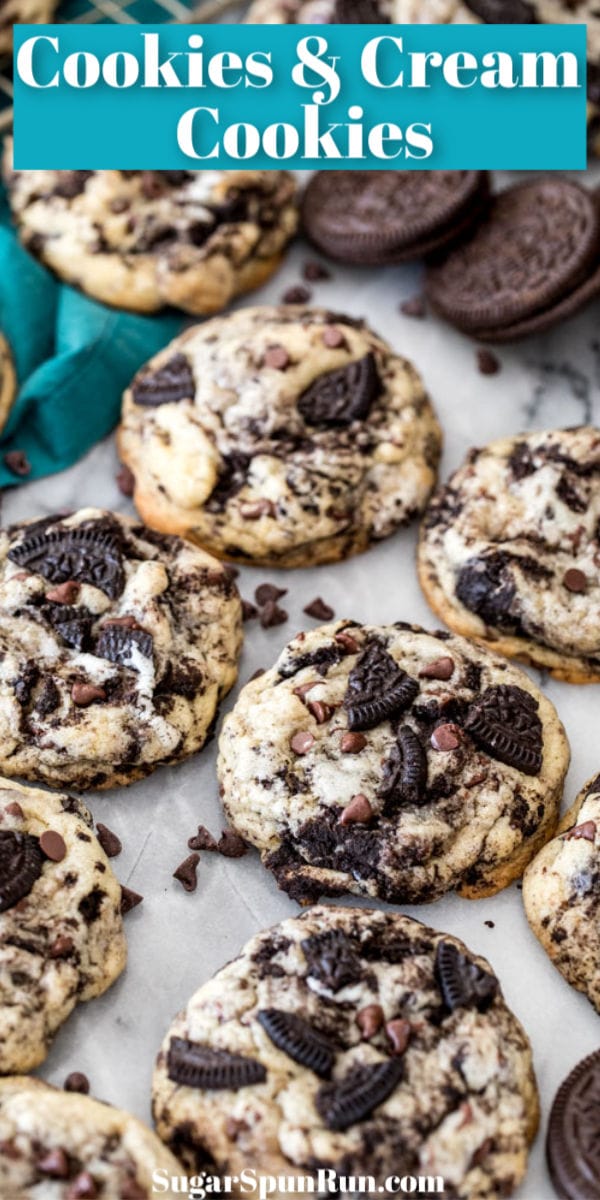 cookies on marble surface