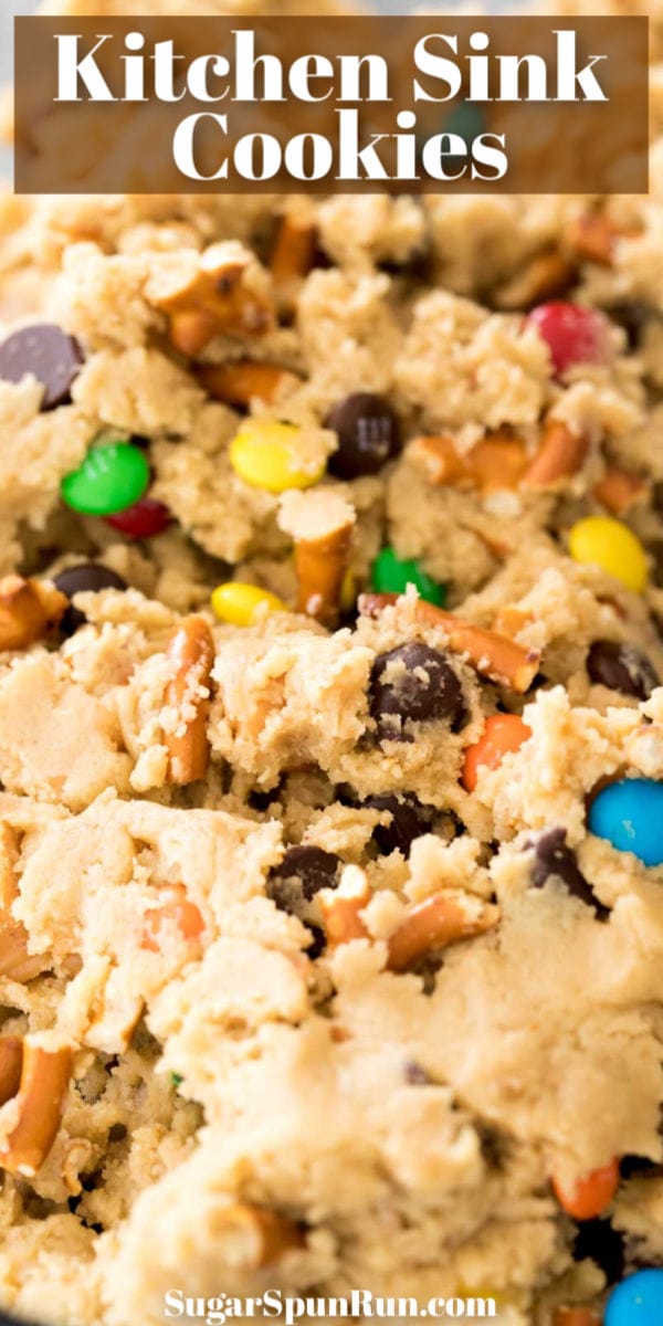 Kitchen sink cookie dough